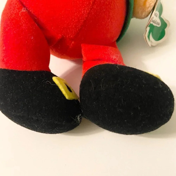Vintage Emerald  Buddies 11 Inch Tall Kiddiefun Dublin 2 Leprechaun Plush - Picture 7 of 14
